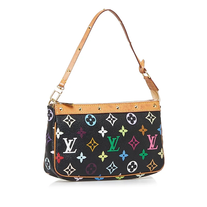 Louis Vuitton Neverfull bags with large capacity for everyday essentialsLouis Vuitton Monogram Multicolore Pochette Accessoires (MhhZBm)