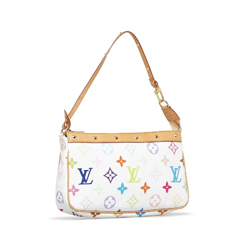 Louis Vuitton crossbody bags with a keychain holder for practicalityLouis Vuitton Monogram Multicolore Pochette Accessoires (zqDJG3)