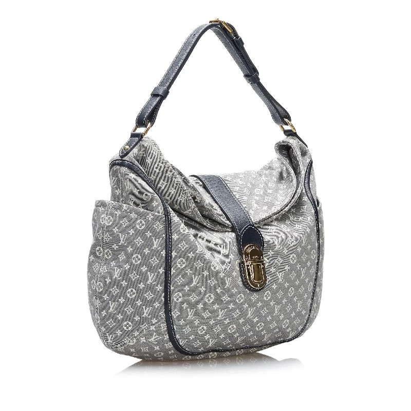 Ladies Louis Vuitton shoulder bags with a wide - width strap for comfortLouis Vuitton Monogram Mini Lin Idylle Romance (AoDXR0)