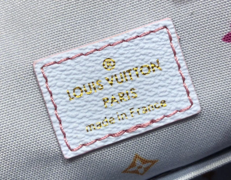 Louis Vuitton tote bags with a printed LV logo on the front for brand visibilityFranco Shops- Louis Vuittons  - 16504