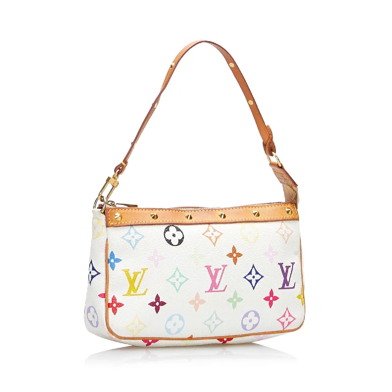 Louis Vuitton crossbody bags with adjustable shoulder straps for comfortLouis Vuitton Monogram Multicolore Pochette Accessoires (mMTQEu)