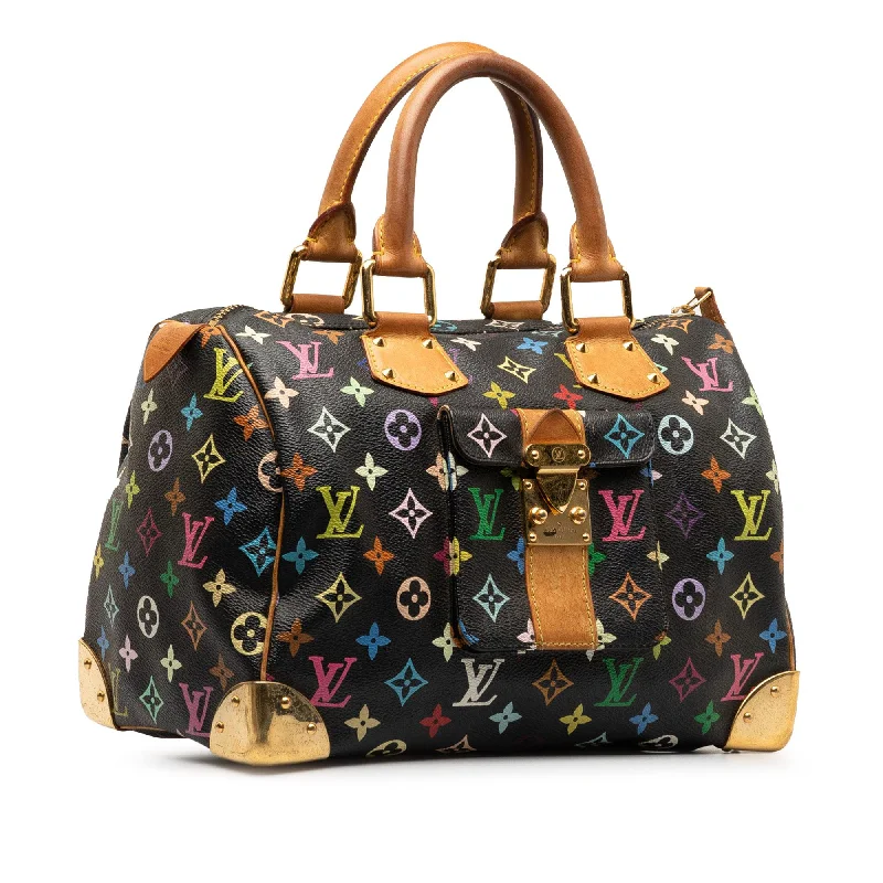 Louis Vuitton tote bags with a spacious interior and multiple pocketsLouis Vuitton Monogram Multicolore Speedy 30 (CcD8Yx)