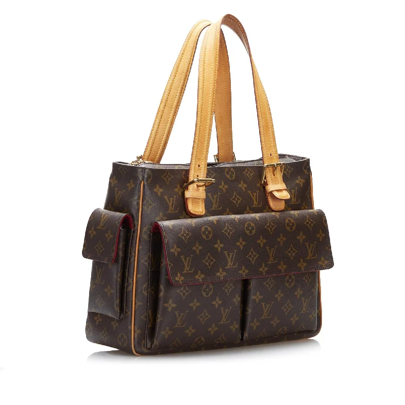 Louis Vuitton bags with a zippered interior pocket for better organizationLouis Vuitton Monogram Multipli-Cite (mS8K66)