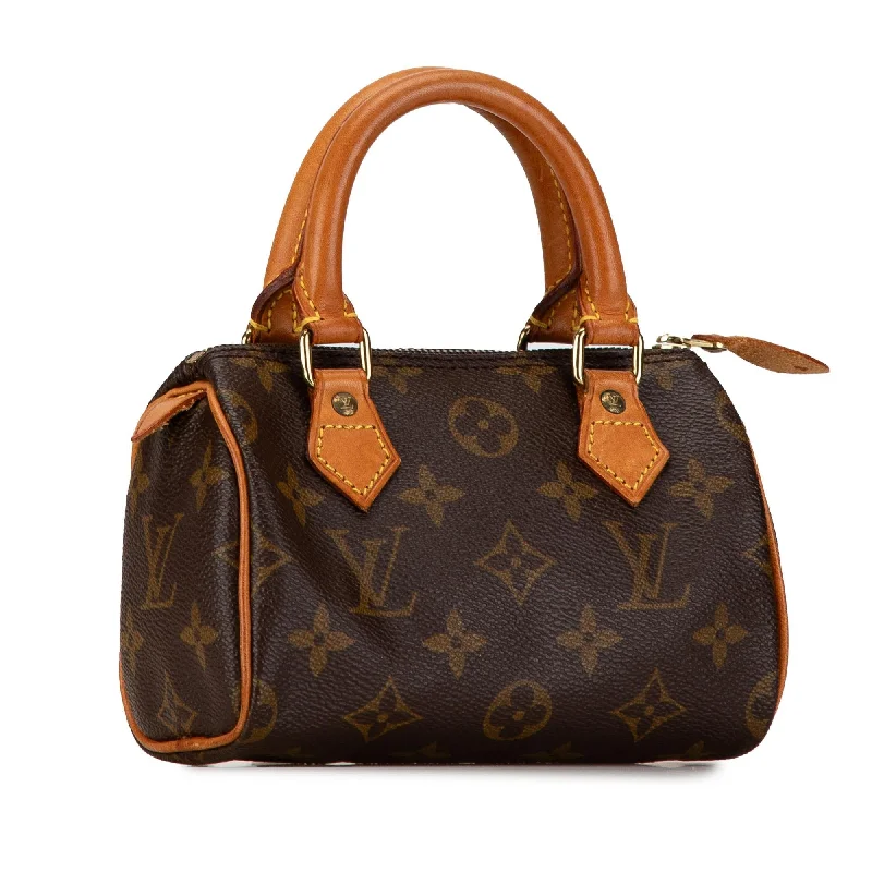 Ladies Louis Vuitton handbags with a detachable coin purse insideLouis Vuitton Monogram Mini HL Speedy (sTeSoW)