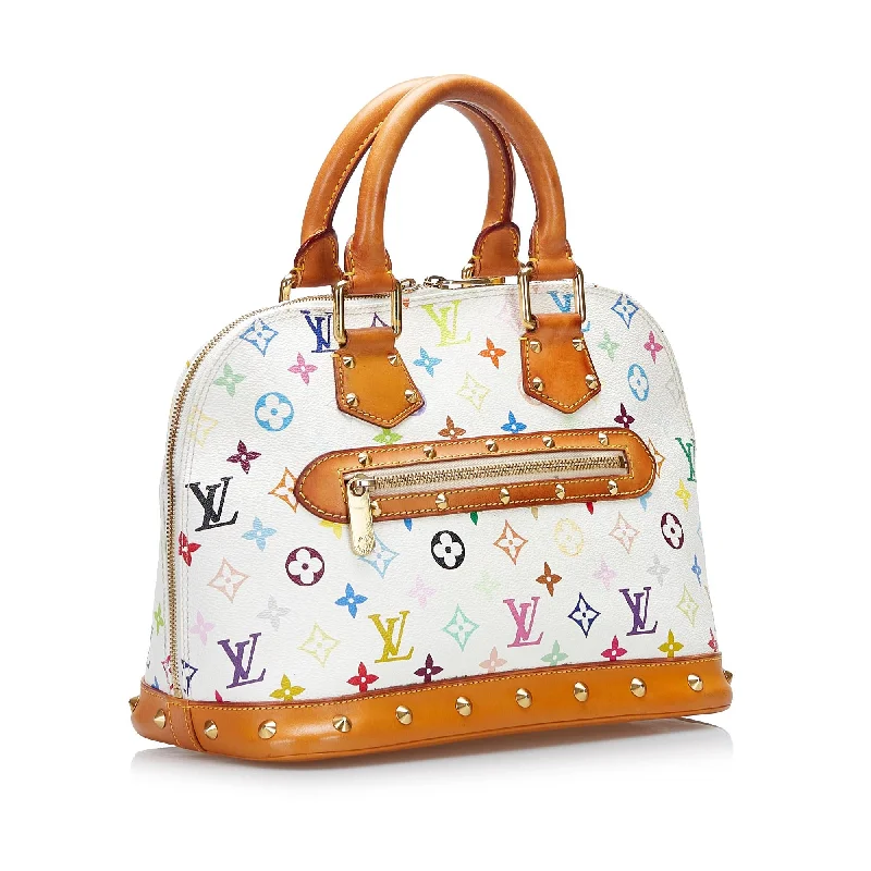 Louis Vuitton Twist bags with a snakeskin - effect panel for a bold lookLouis Vuitton Monogram Multicolore Alma PM (36916)