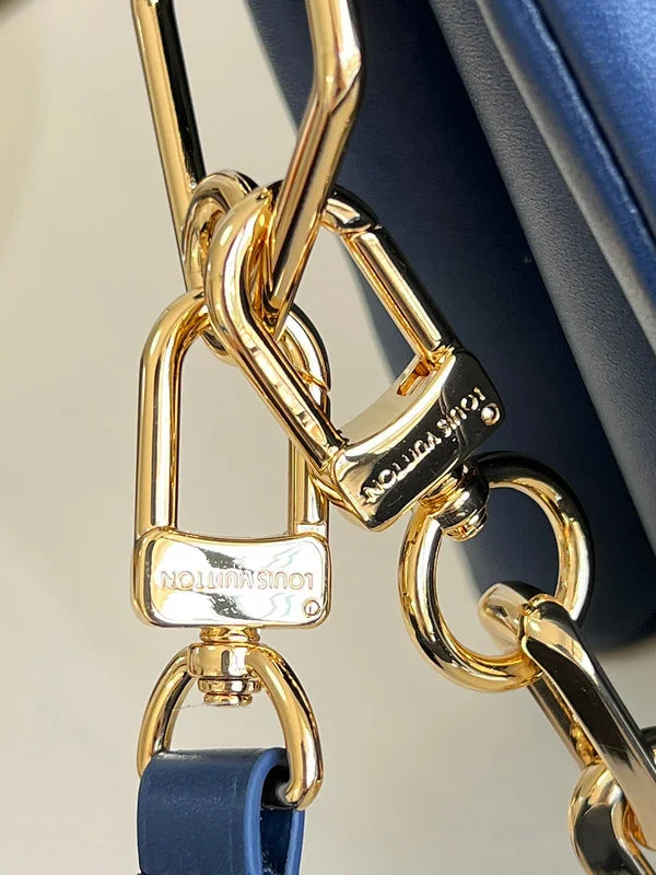 Louis Vuitton bags with a snap - button closure and a decorative charm for styleFranco Shops- Louis Vuittons  - 16430