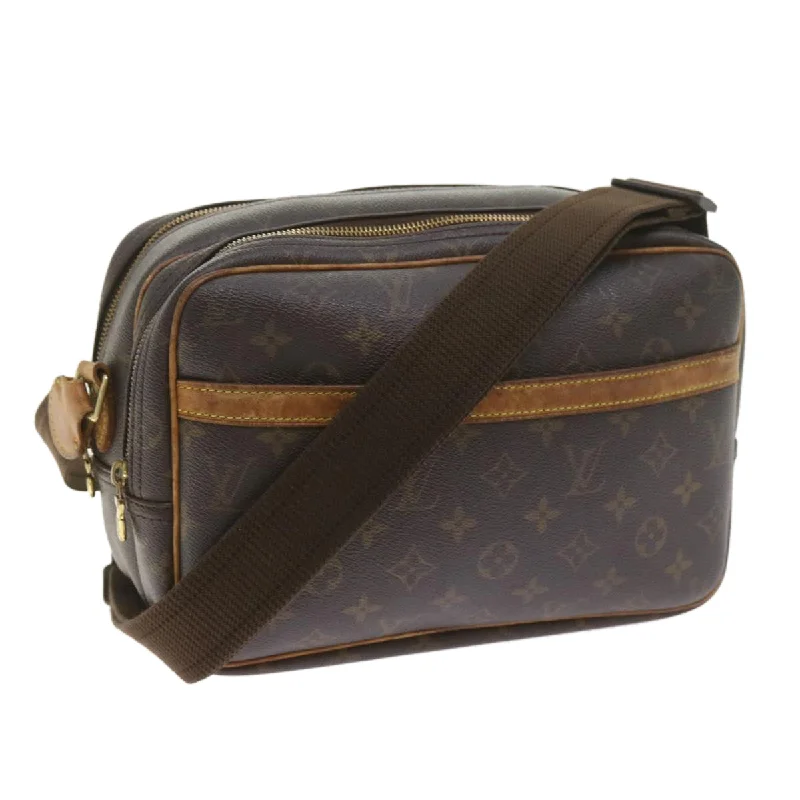 Louis Vuitton Capucines bags with smooth calfskin leather for luxuryLOUIS VUITTON Monogram Reporter PM Shoulder Bag M45254 LV Auth bs9425