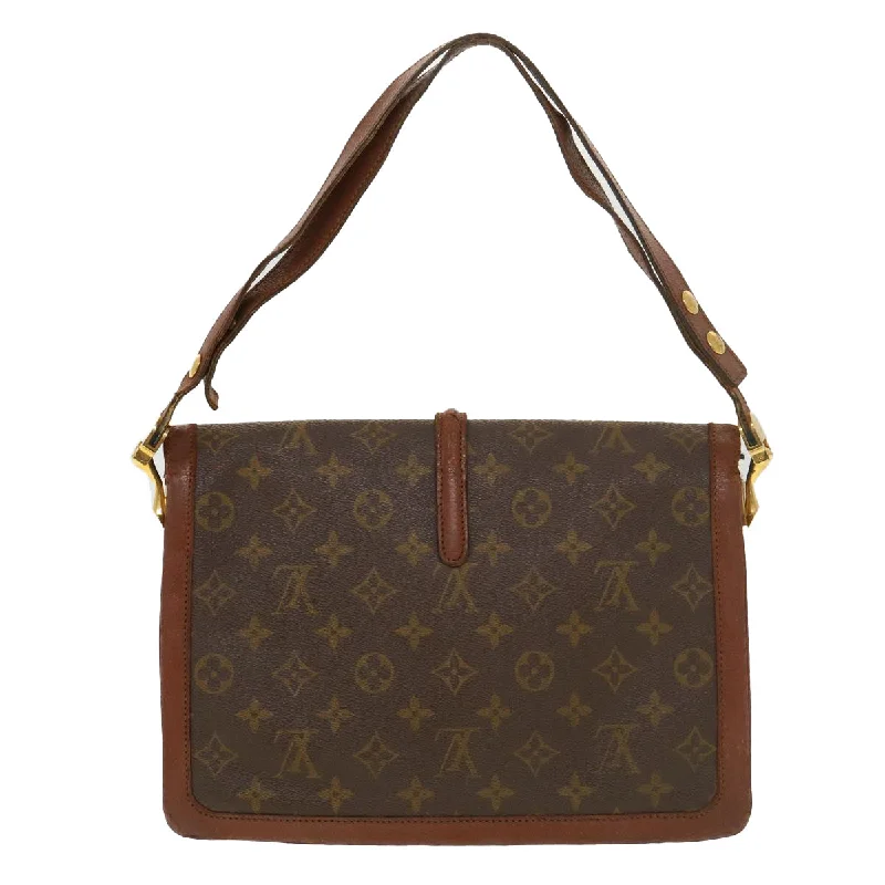 Ladies Louis Vuitton shoulder bags with a wide - width strap for comfortLOUIS VUITTON Monogram Sac Vendome Shoulder Bag M51414 LV Auth bs4736