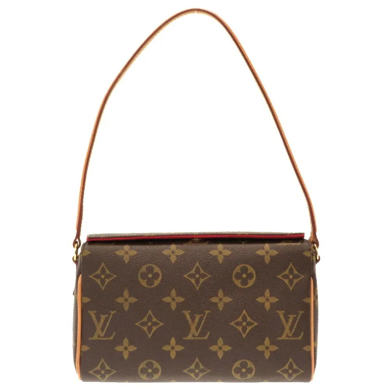 Louis Vuitton handbags with a metal - framed clasp for durabilityLouis Vuitton Monogram Recital M51900 Handbag Bag 0081 LOUIS VUITTON