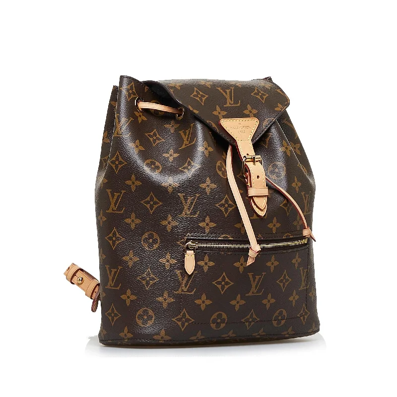 Louis Vuitton tote bags with a water - resistant coating for outdoor useLouis Vuitton Monogram Montsouris NM (aBtPK1)