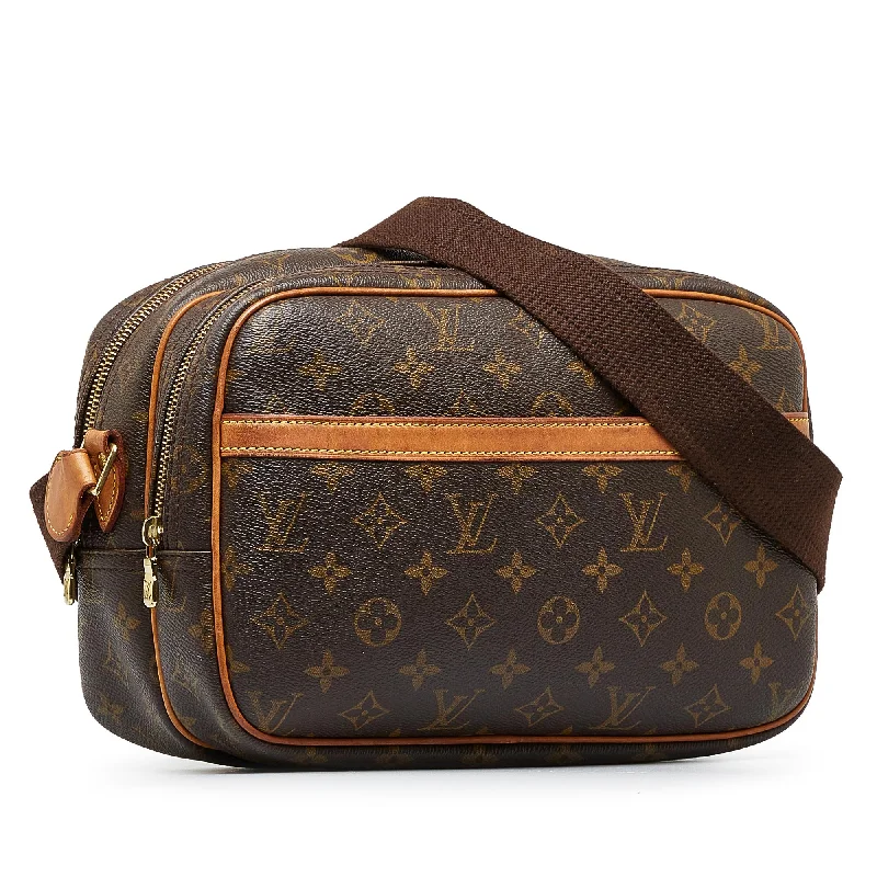 Louis Vuitton backpacks with a padded laptop compartment for travelLouis Vuitton Monogram Reporter PM (SHG-lAzVLH)