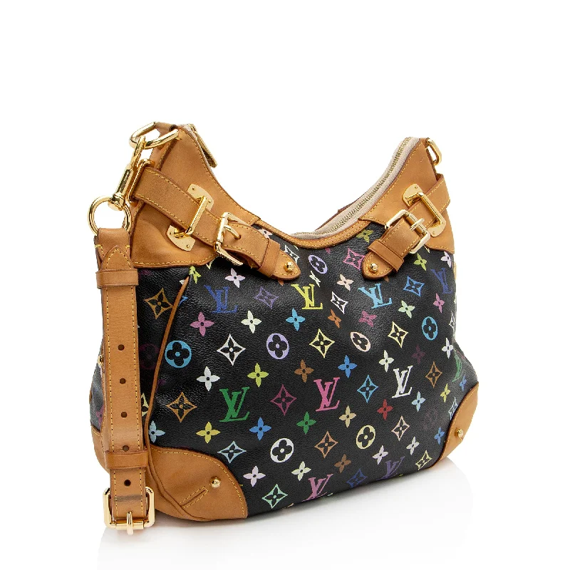 Louis Vuitton Twist bags with a snakeskin - effect panel for a bold lookLouis Vuitton Monogram Multicolore Greta Hobo (VRbkbW)