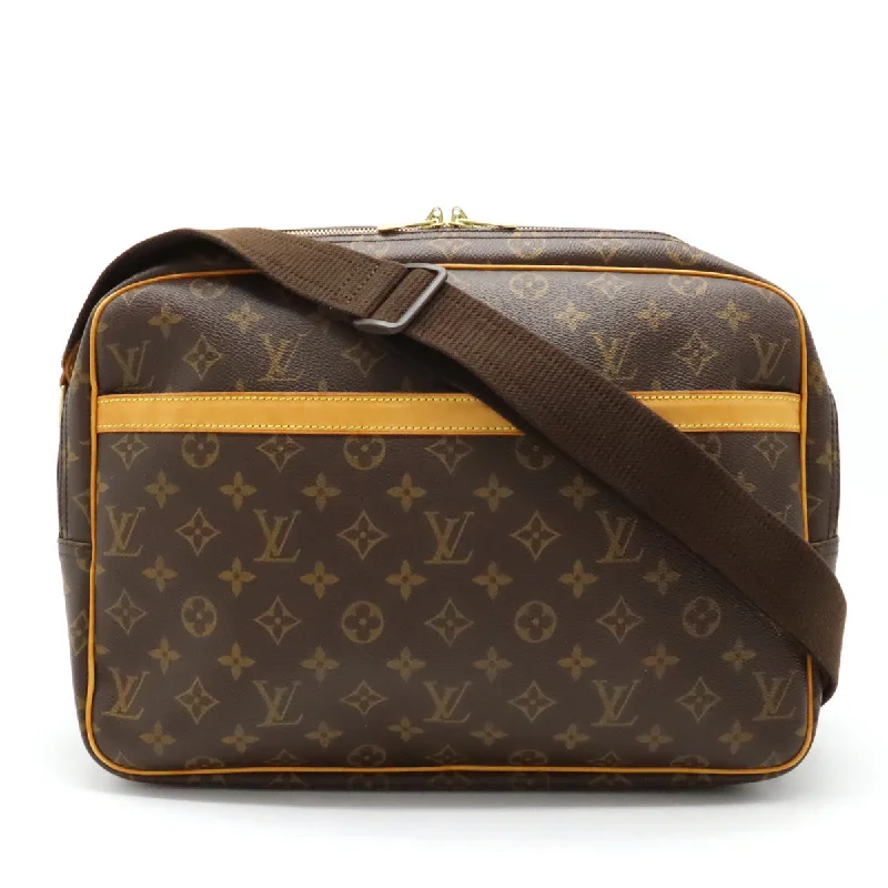 Louis Vuitton backpacks with a hidden back pocket for securityLouis Vuitton Monogram Reporter 37 Reporters GM Shoulder Bag M45252