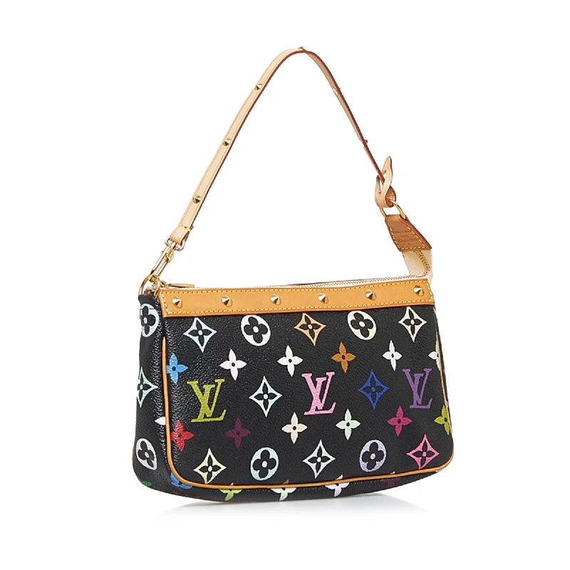 Louis Vuitton backpacks with a hidden back pocket for securityLouis Vuitton Monogram Multicolore Pochette Accessoires (ipexEE)