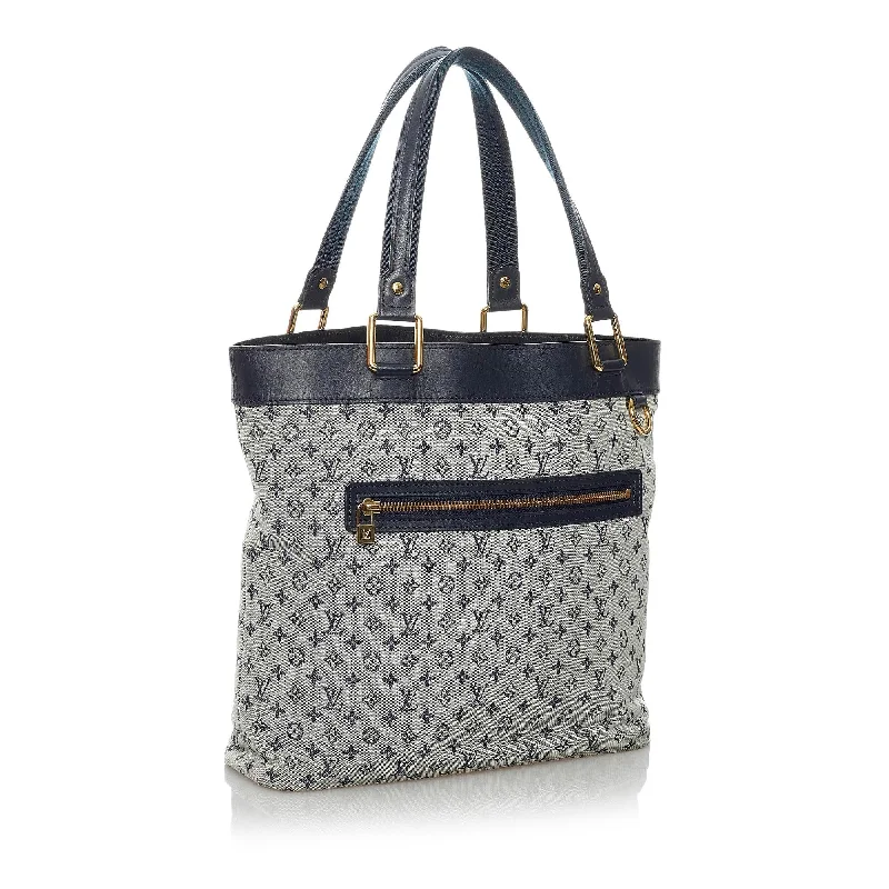 Louis Vuitton backpacks with a padded laptop compartment for travelLouis Vuitton Monogram Mini Lin Lucille GM (30170)