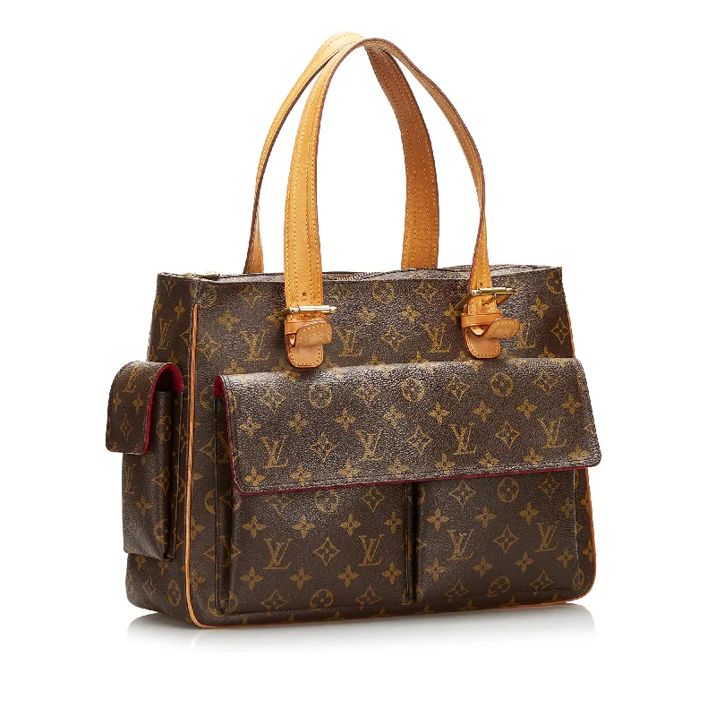 Louis Vuitton Twist bags with a contrast - colored interior for visual interestLouis Vuitton Monogram Multipli-Cite 35881)