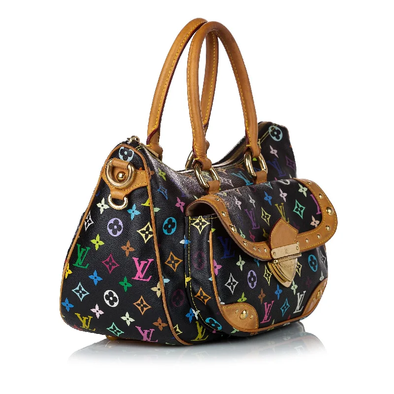 Louis Vuitton Capucines bags with smooth calfskin leather for luxuryLouis Vuitton Monogram Multicolore Rita (30789)