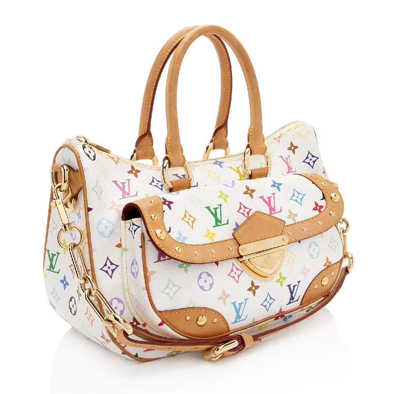 Ladies Louis Vuitton shoulder bags with a single - handle silhouetteLouis Vuitton Monogram Multicolore Rita Satchel (QoZdnE)