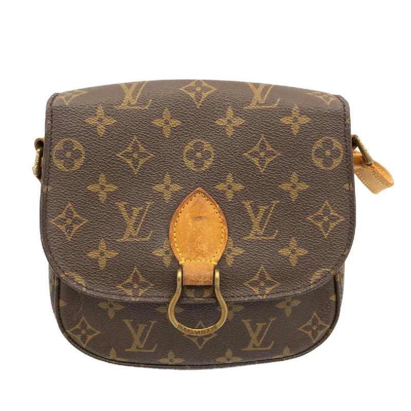 Ladies Louis Vuitton Capucines bags with gold - toned hardwareLOUIS VUITTON Monogram Saint Cloud MM Shoulder Bag M51243 LV Auth am1144g