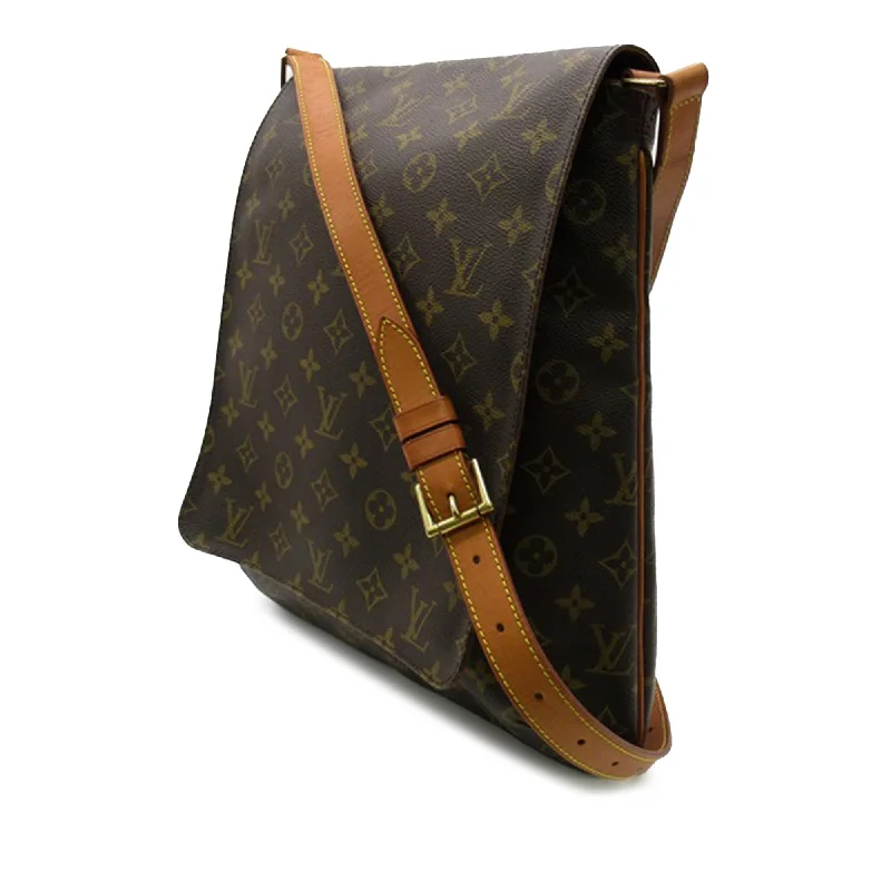 Louis Vuitton backpacks with a padded back panel for comfort during long - wearLouis Vuitton Monogram Musette Salsa GM (oyYItw)