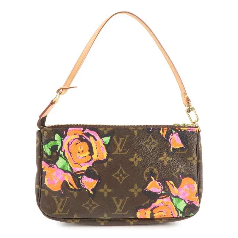 Louis Vuitton Alma bags with a detachable shoulder strap for versatilityLouis Vuitton Monogram Rose Pochette Accessoires Pouch M48615