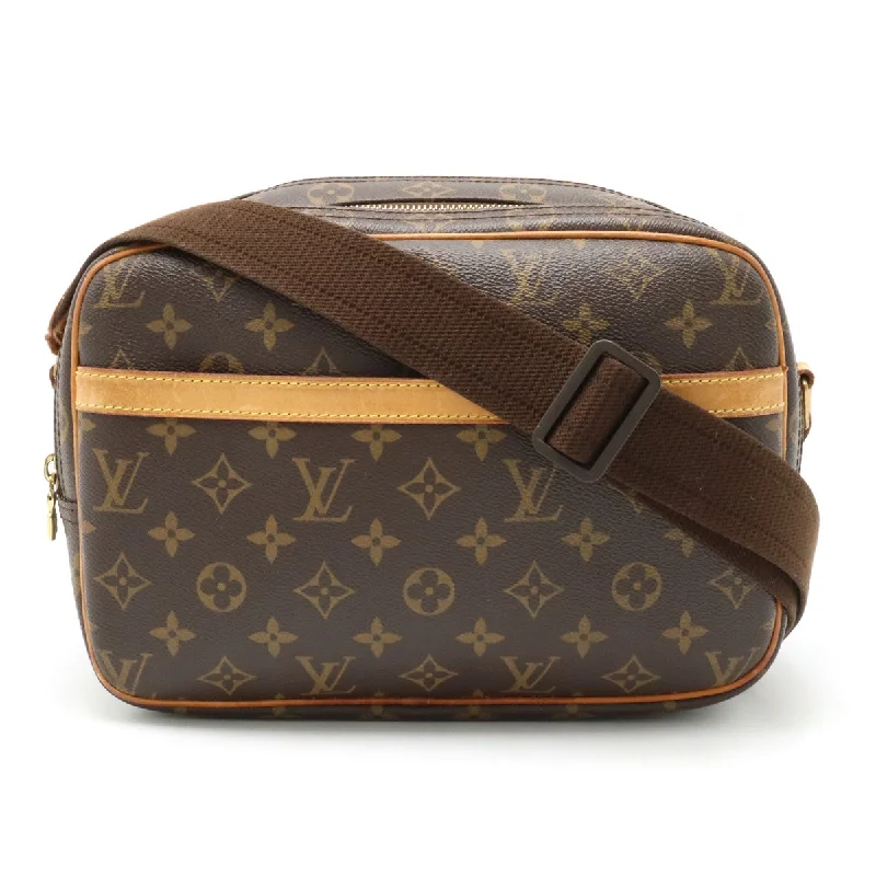 Louis Vuitton handbags with a beaded trim for a touch of glamourLouis Vuitton Monogram Reporter PM Shoulder Bag M45254