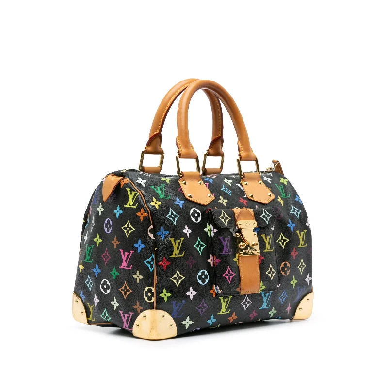 Louis Vuitton Twist bags with a crystal - embellished LV - turnlockLouis Vuitton Monogram Multicolore Speedy 30 (0mj6sn)