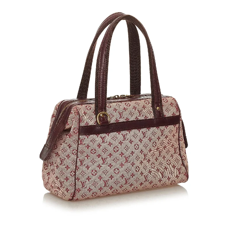 Louis Vuitton tote bags with a water - resistant coating for outdoor useLouis Vuitton Monogram Mini Lin Josephine PM (28779)