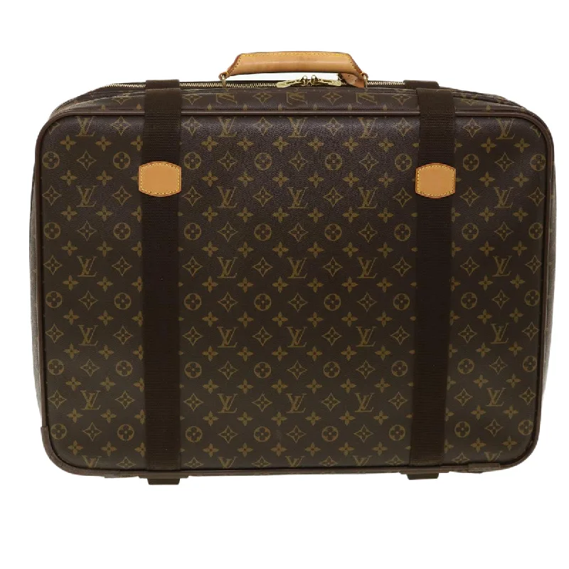 Louis Vuitton backpacks with a hidden back pocket for securityLOUIS VUITTON Monogram Satellite 53 Trunk M23356 LV Auth 33122