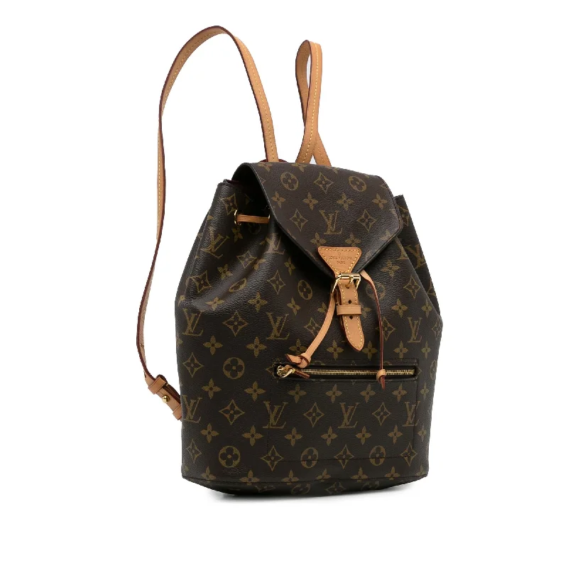 Louis Vuitton bags with a zippered interior pocket for better organizationLouis Vuitton Monogram Montsouris NM (81cgeo)