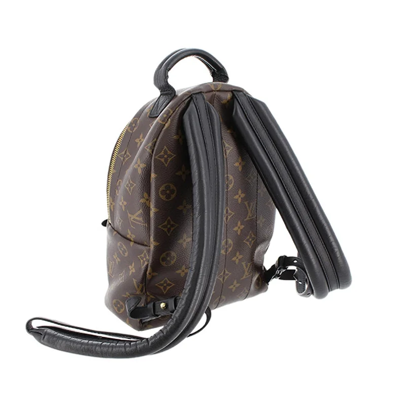 Louis Vuitton backpacks with a padded back panel for comfort during long - wearLouis Vuitton Monogram Reverse Palm Springs PM (SHG-6OlUGm)