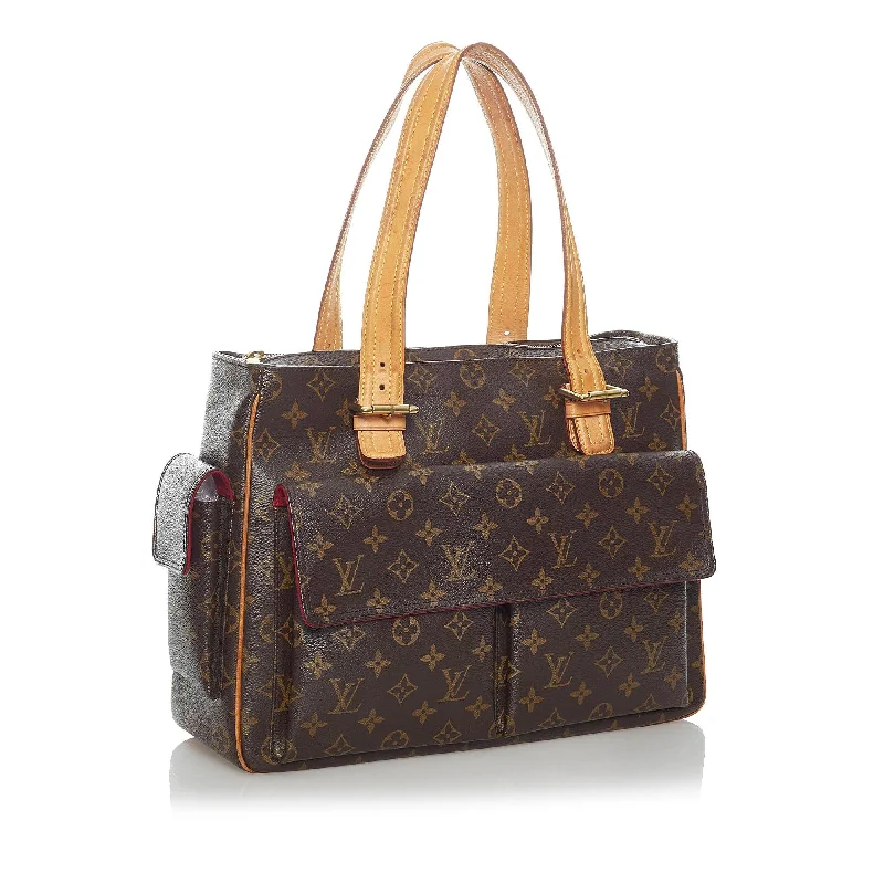 Louis Vuitton bags with a detachable mobile phone holder for convenienceLouis Vuitton Monogram Multipli-Cite (30764)