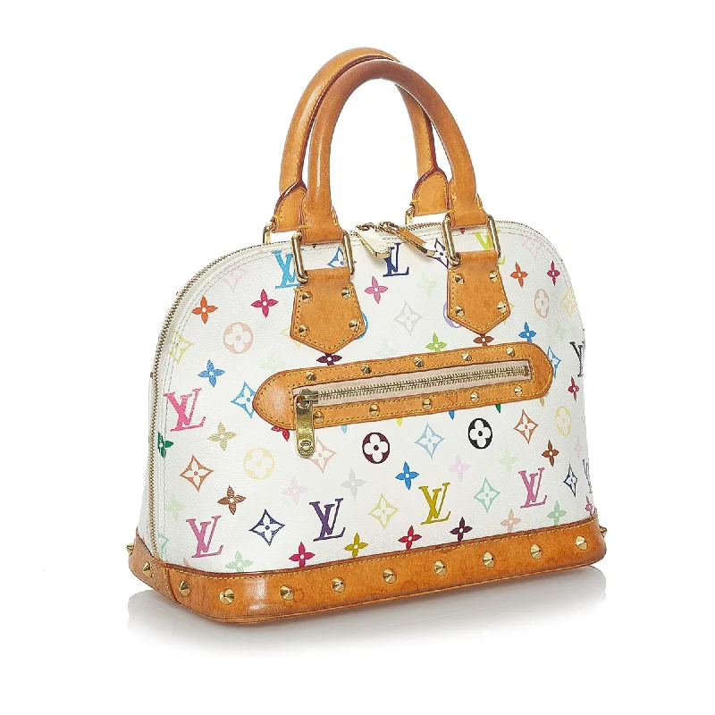 Ladies Louis Vuitton Capucines bags with gold - toned hardwareLouis Vuitton Monogram Multicolore Alma PM (29380)