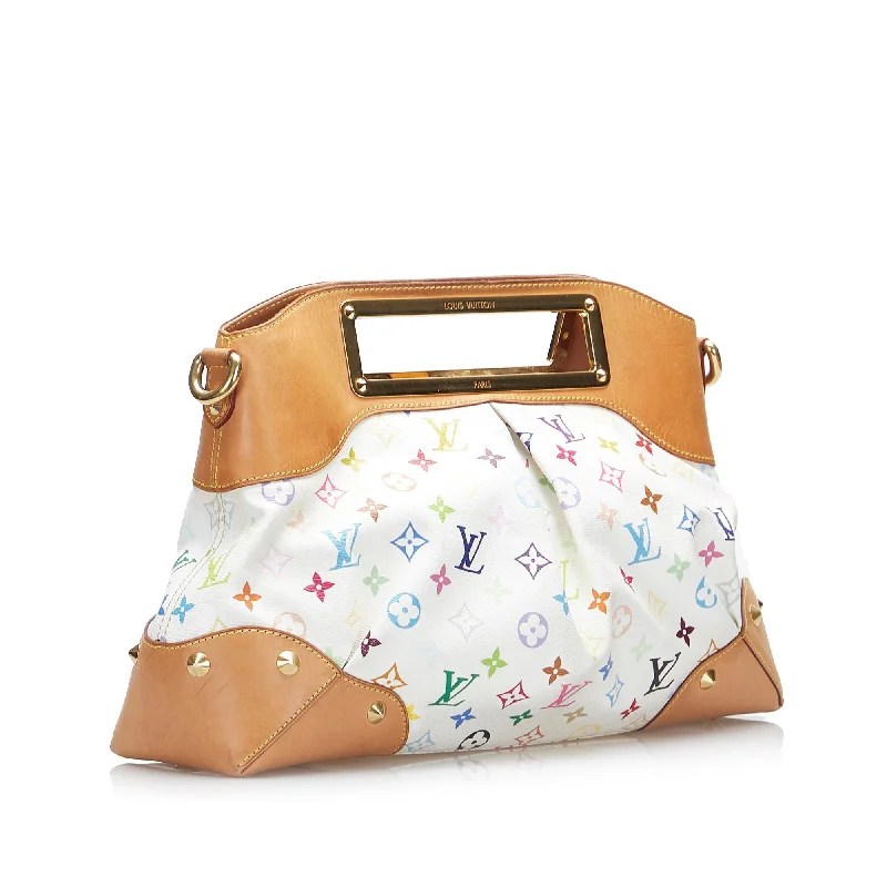 Ladies Louis Vuitton Capucines bags with a detachable shoulder strapLouis Vuitton Monogram Multicolore Judy GM (4nHakX)