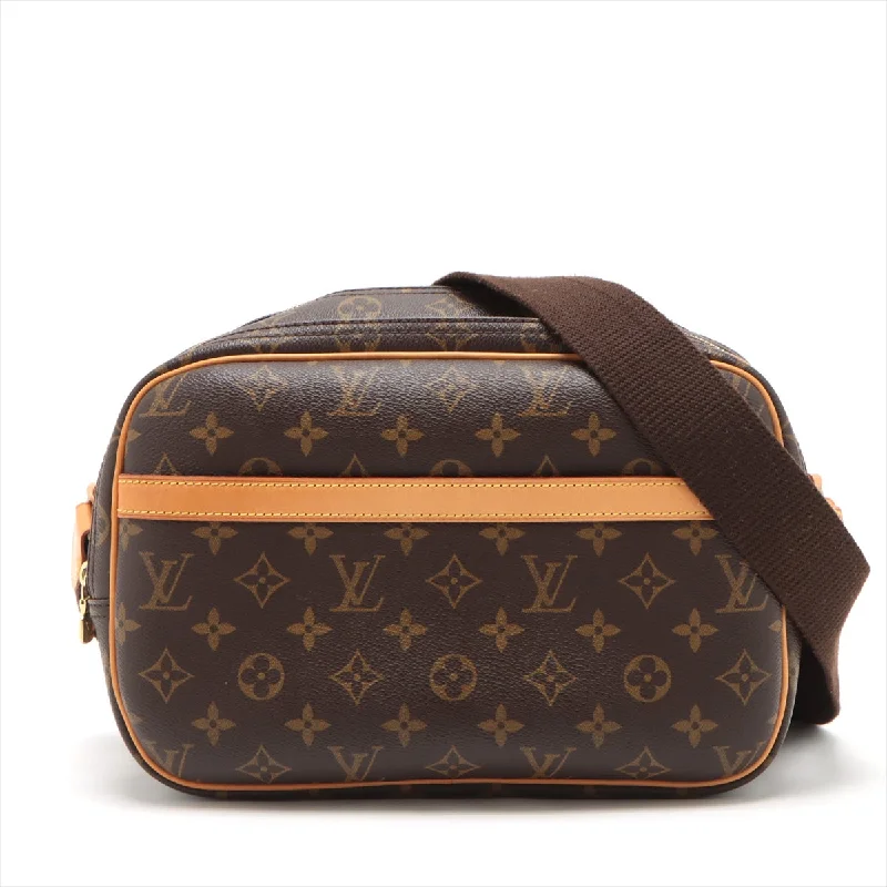 Louis Vuitton tote bags with a double - handle and shoulder - strap optionLouis Vuitton Monogram Reporters PM M45254