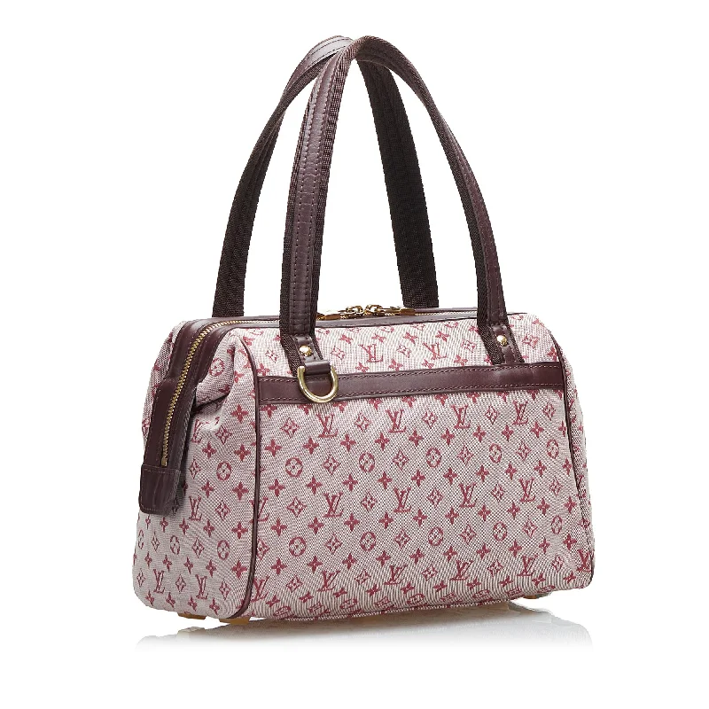 Louis Vuitton bags with a front - flap pocket for quick - access itemsLouis Vuitton Monogram Mini Lin Josephine PM (p0nDp6)