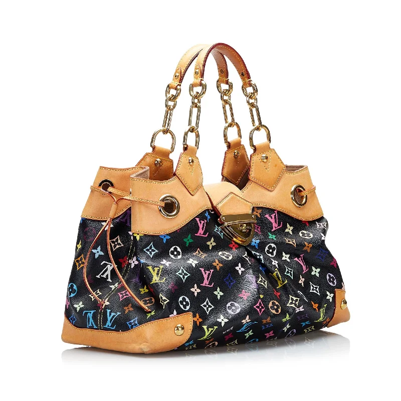 Louis Vuitton tote bags with a spacious interior and multiple pocketsLouis Vuitton Monogram Multicolore Ursula (FAomRj)