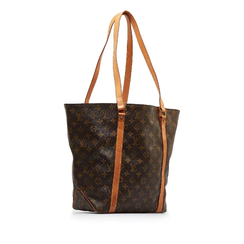 Louis Vuitton backpacks with a sleek, minimalist design for styleLouis Vuitton Monogram Sac Shopping (SHG-FZreTb)