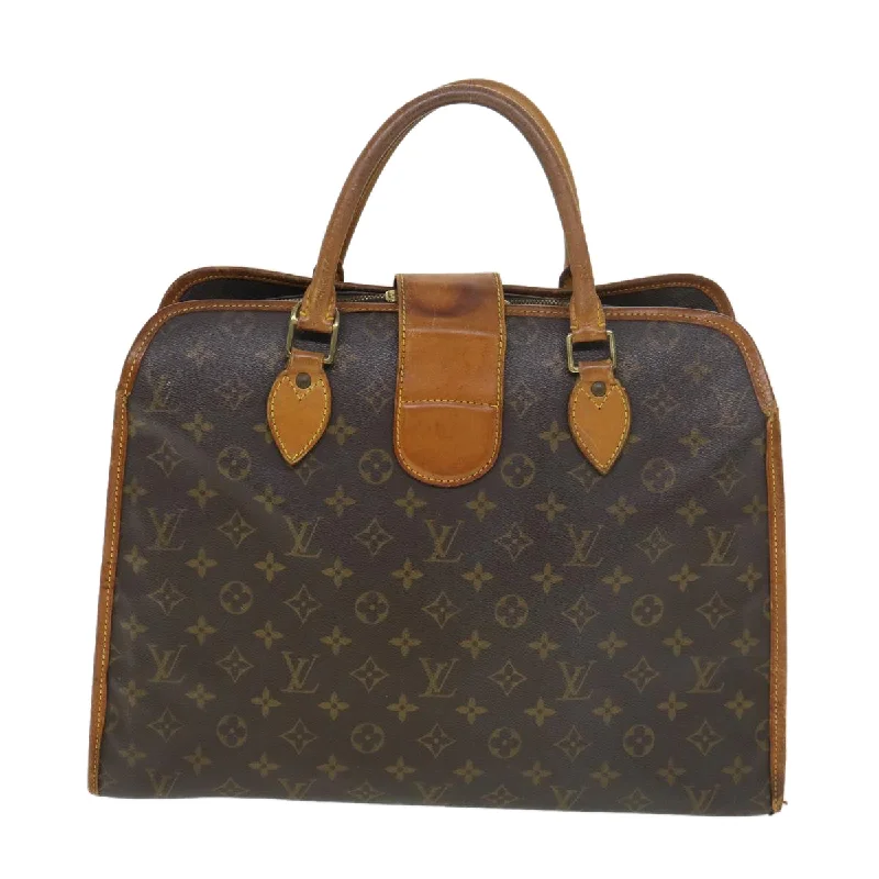 Louis Vuitton tote bags with a spacious interior and multiple pocketsLOUIS VUITTON Monogram Rivoli Hand Bag M53380 LV Auth 38956