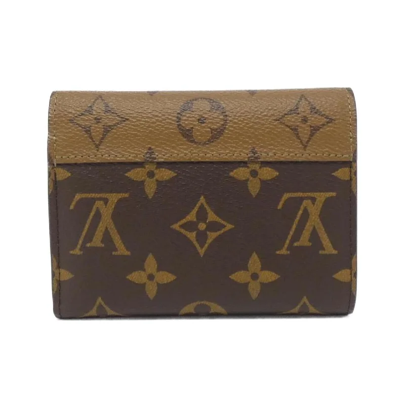 Ladies Louis Vuitton shoulder bags with a magnetic - closure flap for easeLouis Vuitton Monogram Reversee Portefolio Victoria M81557 Wallet