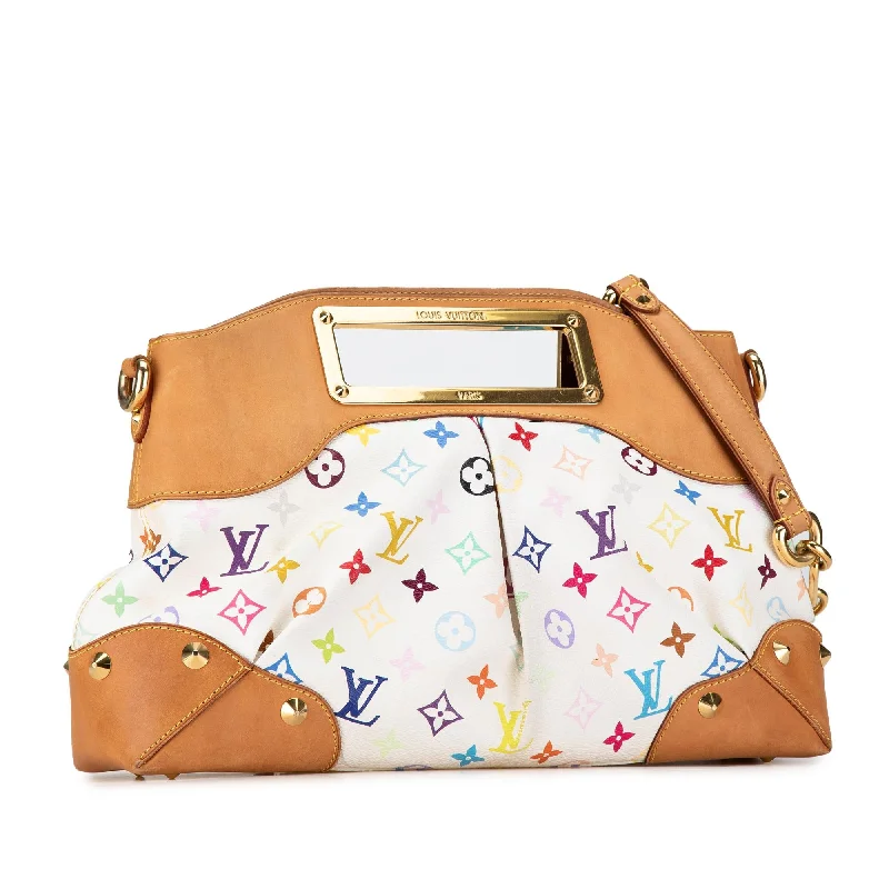 Louis Vuitton Alma bags with a detachable shoulder strap for versatilityLouis Vuitton Monogram Multicolore Judy MM (sJludF)