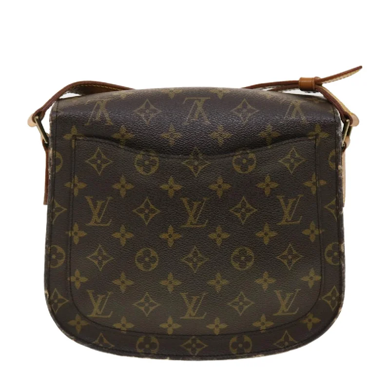 Louis Vuitton backpacks with a sleek, minimalist design for styleLOUIS VUITTON Monogram Saint Cloud GM Shoulder Bag M51242 LV Auth yk6475