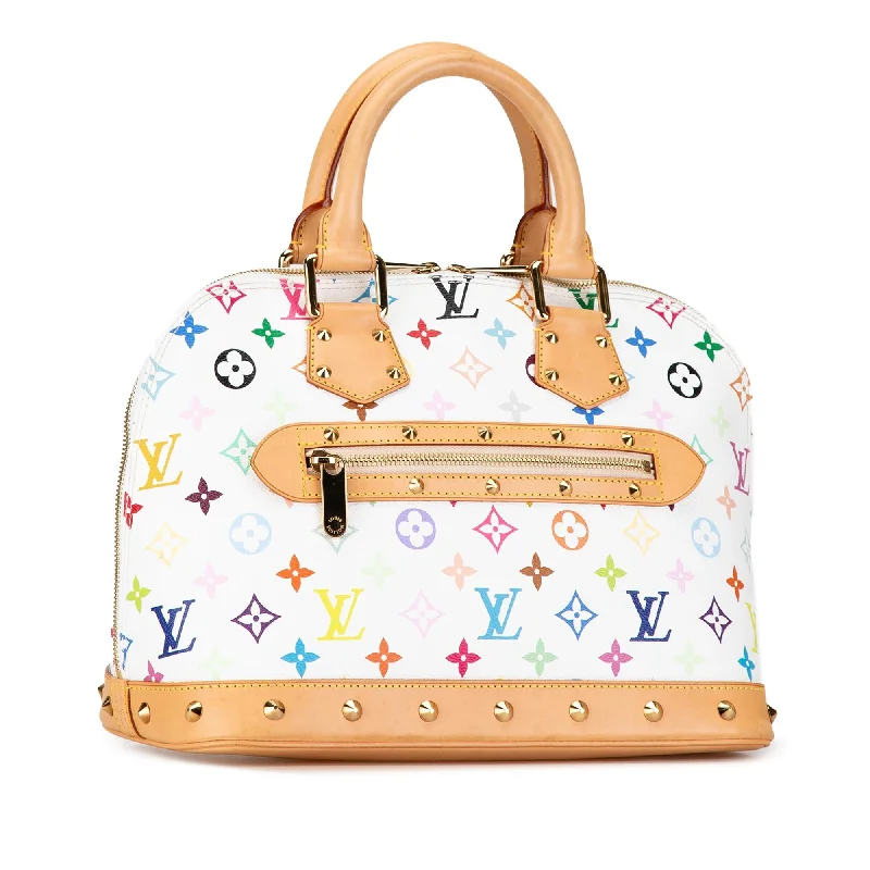 Ladies Louis Vuitton Capucines bags with a detachable shoulder strapLouis Vuitton Monogram Multicolore Alma PM (Il5XMA)