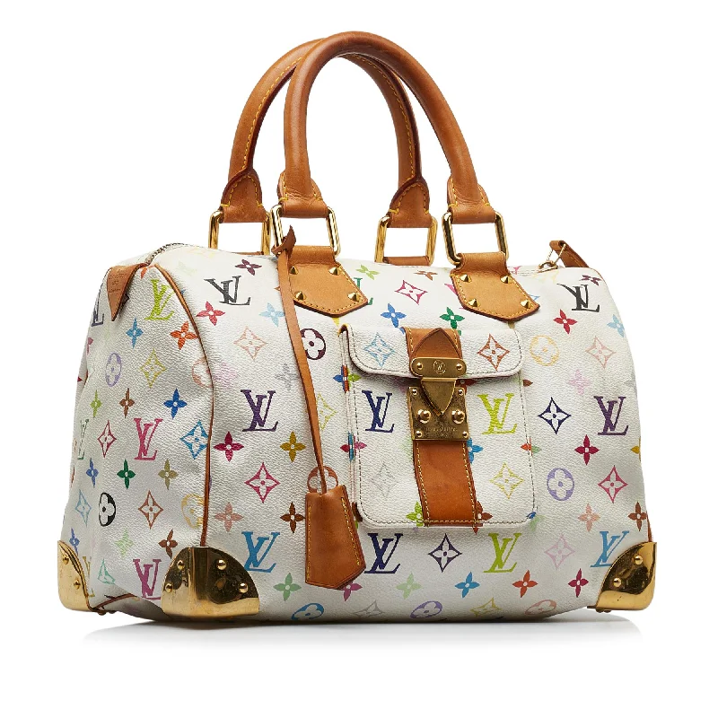 Louis Vuitton backpacks with a sleek, minimalist design for styleLouis Vuitton Monogram Multicolore Speedy 30 (Dpx3PV)