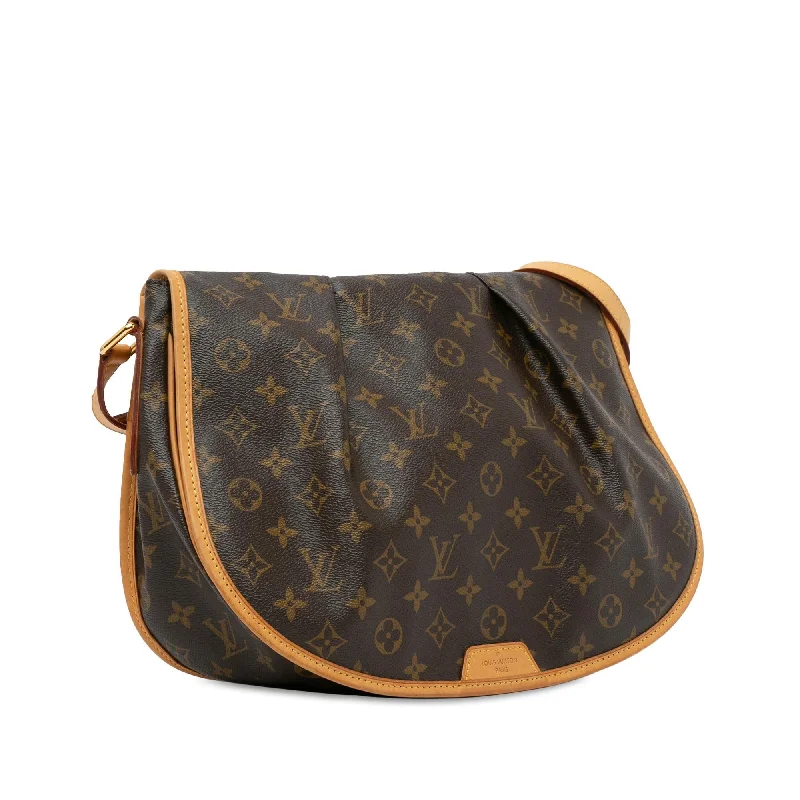 Ladies Louis Vuitton shoulder bags with a magnetic - closure flap for easeLouis Vuitton Monogram Menilmontant MM (lwdCyZ)