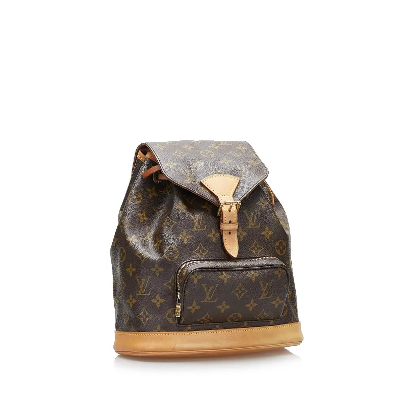 Louis Vuitton handbags with a metal - framed clasp for durabilityLouis Vuitton Monogram Montsouris MM (bGFi6Q)