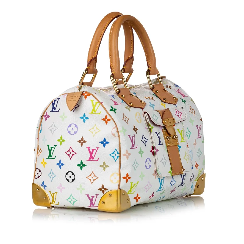 Louis Vuitton Twist bags with a contrast - colored interior for visual interestLouis Vuitton Monogram Multicolore Speedy 30 (30290)