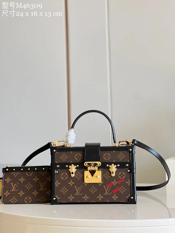 Louis Vuitton tote bags with a double - handle and shoulder - strap optionFranco Shops- Louis Vuittons  - 16119