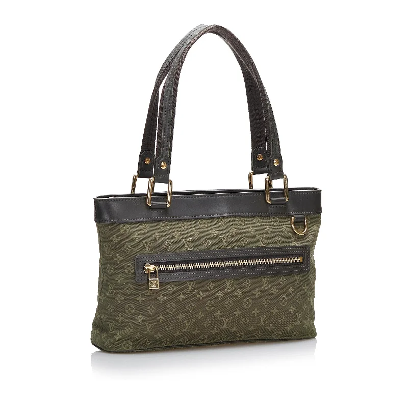 Louis Vuitton crossbody bags with a keychain holder for practicalityLouis Vuitton Monogram Mini Lin Lucille PM (Rv9dDR)