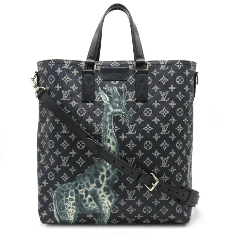 Small - sized Louis Vuitton Pochette Metis bags for a compact carryLouis Vuitton Monogram Savannah Tote Bag Shoulder Chapman Brothers Uncle M54127